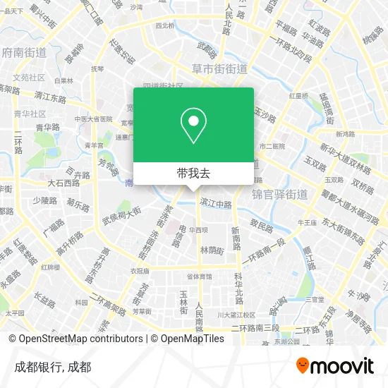 成都银行地图