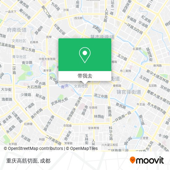 重庆高筋切面地图