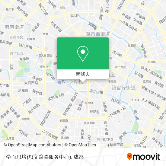 学而思培优(文翁路服务中心)地图