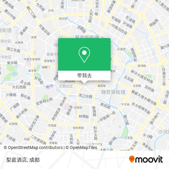 梨庭酒店地图