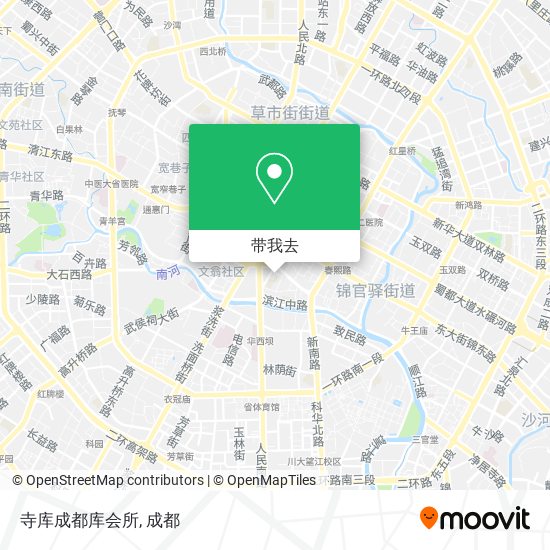 寺库成都库会所地图