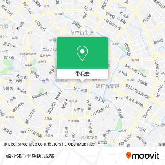 锦业邻心干杂店地图