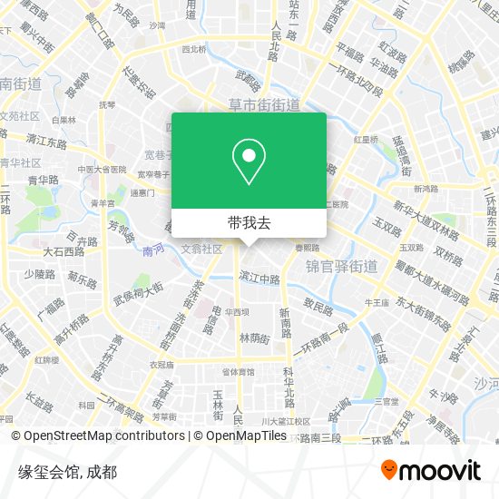 缘玺会馆地图