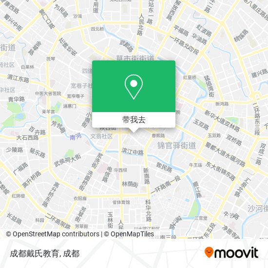 成都戴氏教育地图