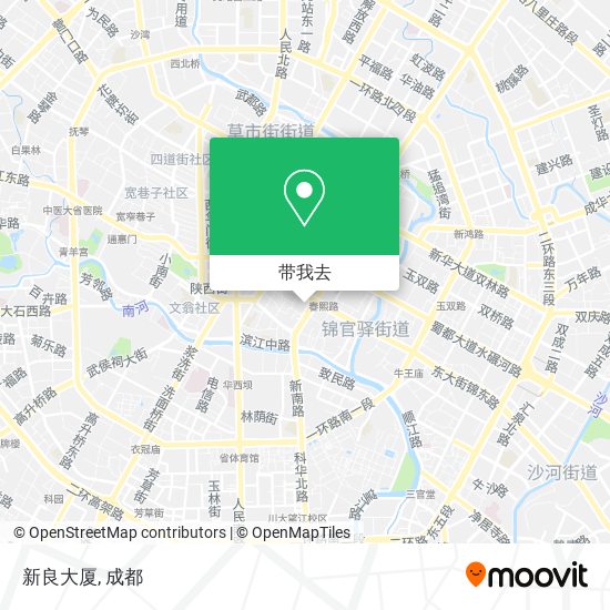 新良大厦地图