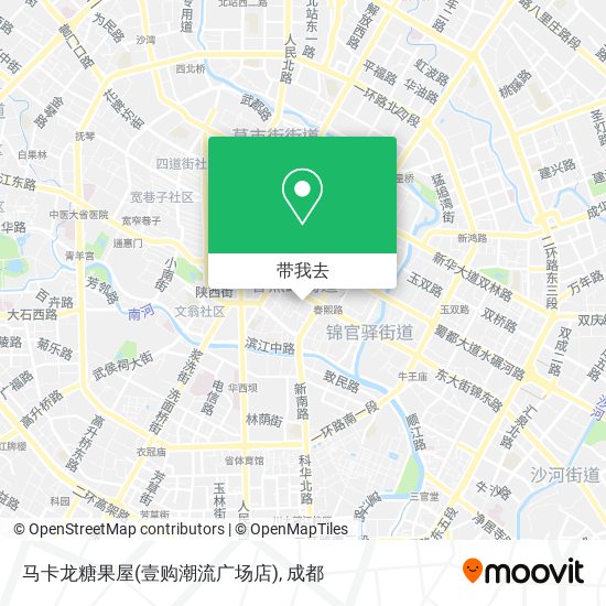 马卡龙糖果屋(壹购潮流广场店)地图
