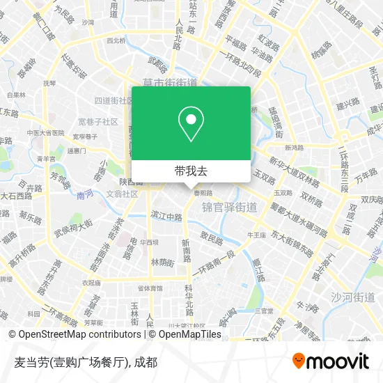麦当劳(壹购广场餐厅)地图