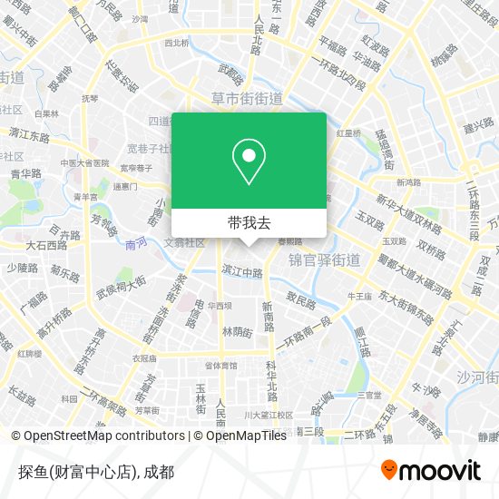探鱼(财富中心店)地图