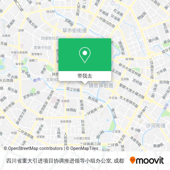 四川省重大引进项目协调推进领导小组办公室地图