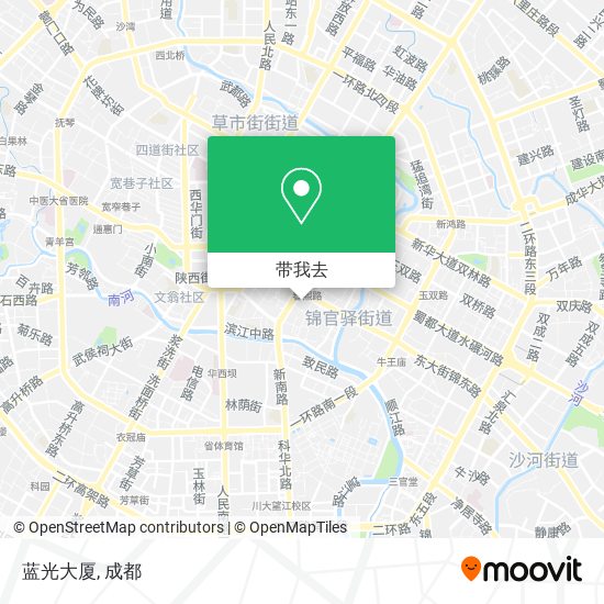 蓝光大厦地图