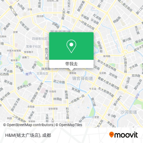 H&M(铭太广场店)地图
