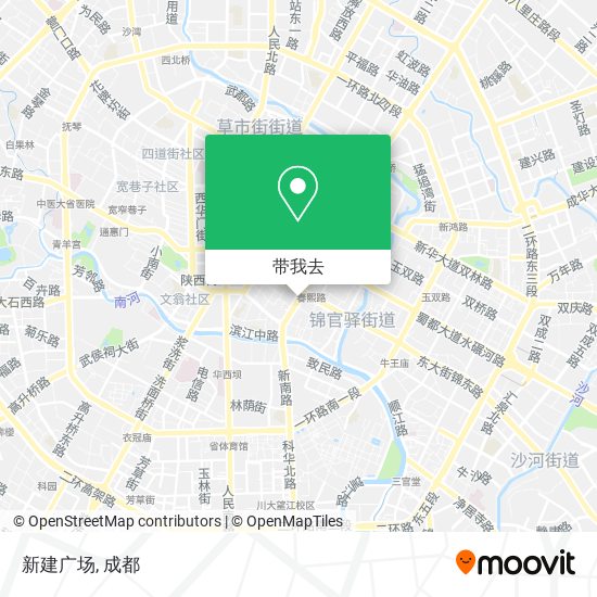 新建广场地图