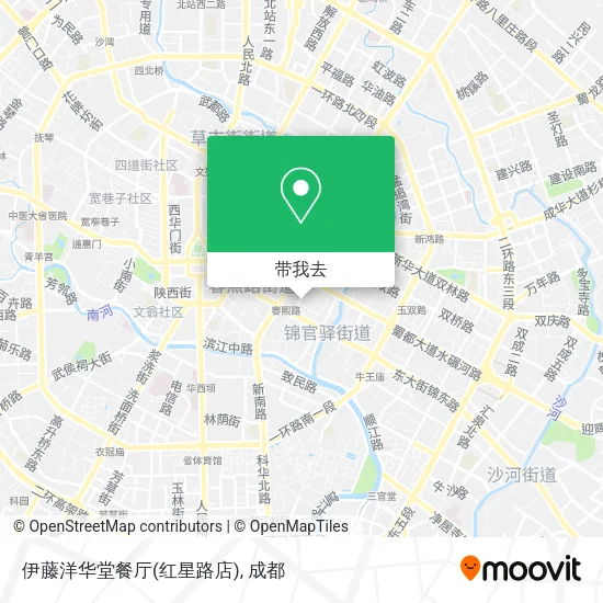 伊藤洋华堂餐厅(红星路店)地图