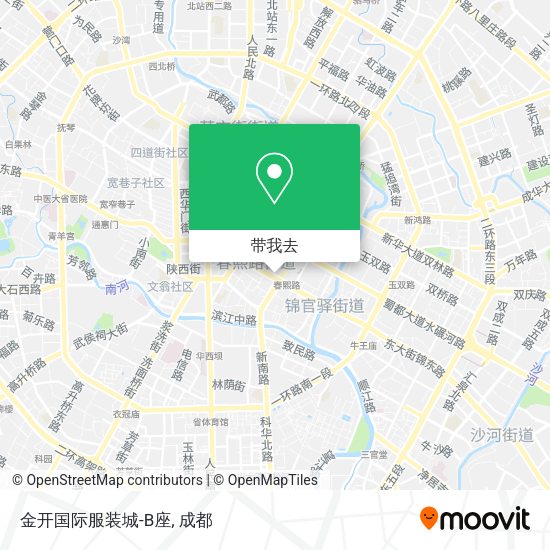 金开国际服装城-B座地图