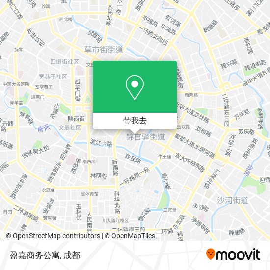 盈嘉商务公寓地图