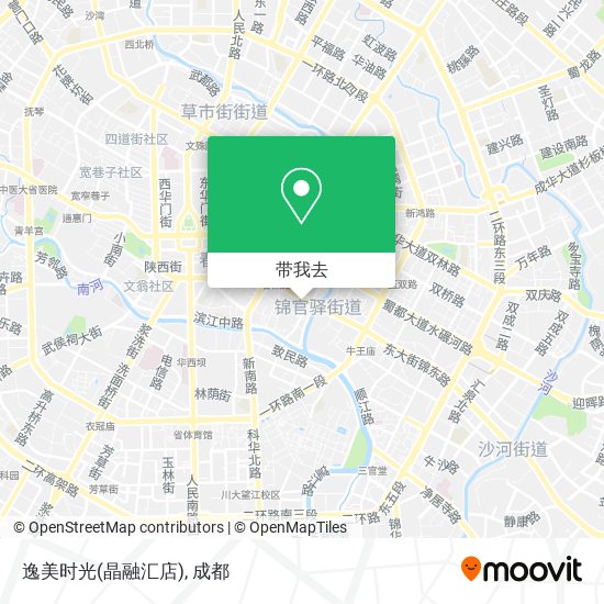 逸美时光(晶融汇店)地图
