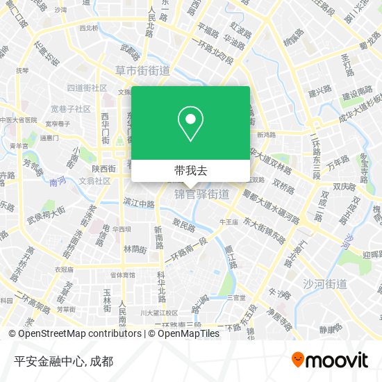 平安金融中心地图