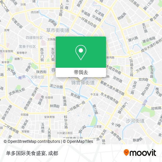 单多国际美食盛宴地图