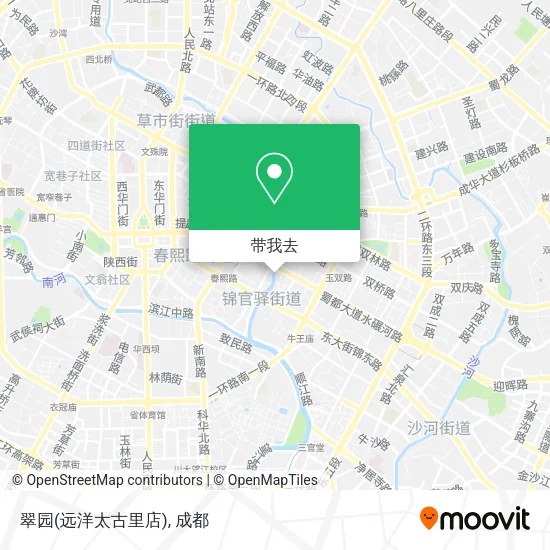 翠园(远洋太古里店)地图