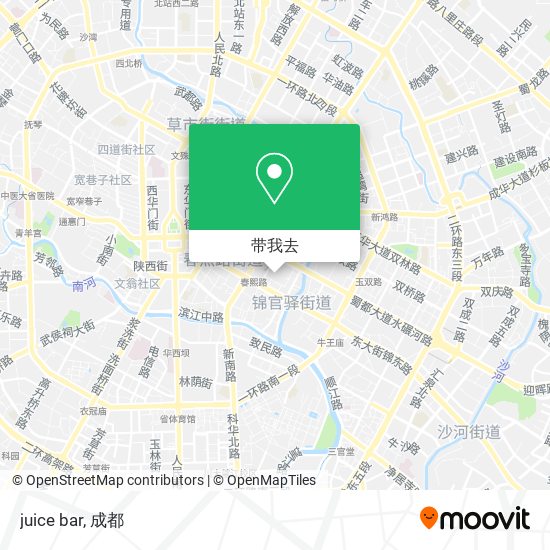 juice bar地图