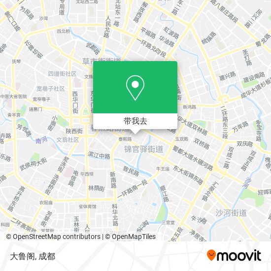 大鲁阁地图