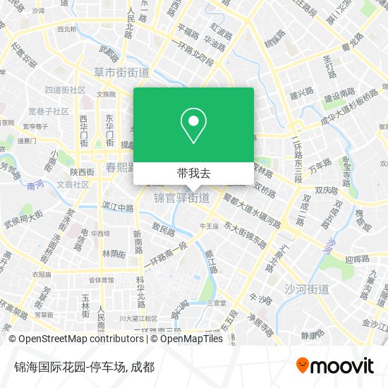 锦海国际花园-停车场地图