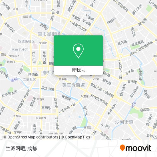兰派网吧地图
