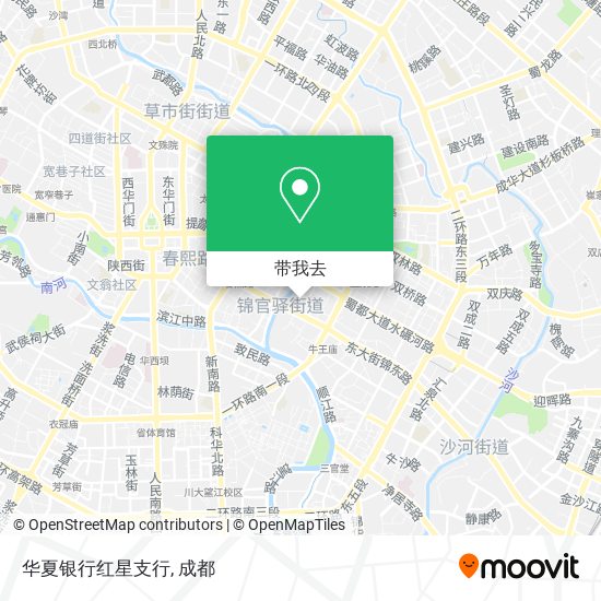 华夏银行红星支行地图
