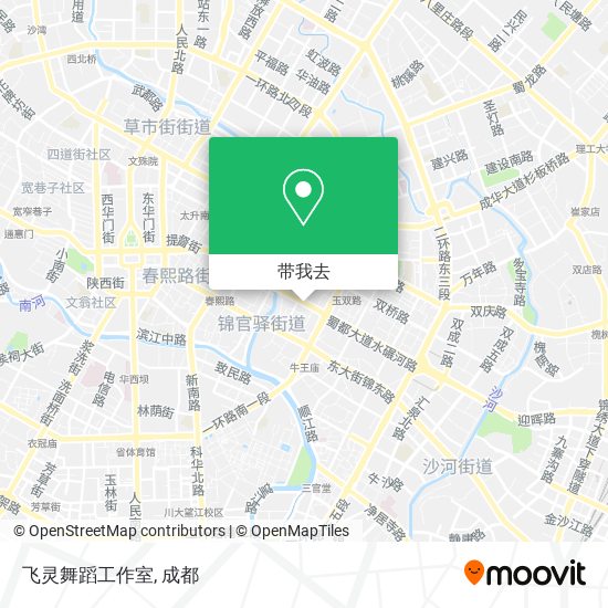 飞灵舞蹈工作室地图