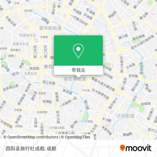 酉阳县旅行社成都地图