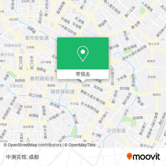 中测宾馆地图