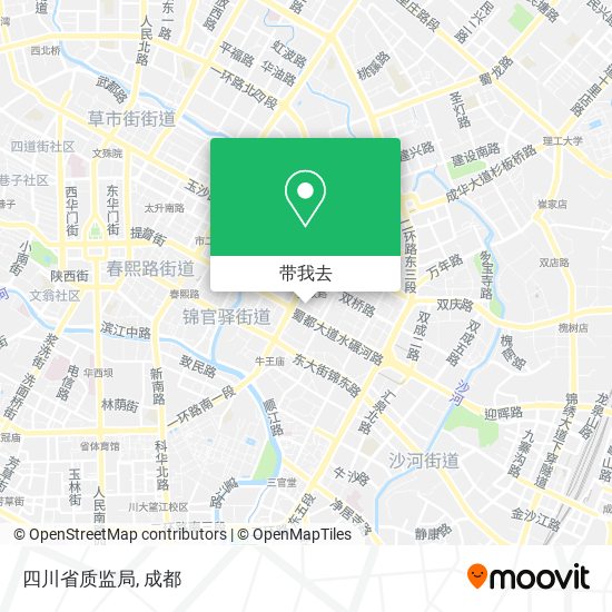 四川省质监局地图