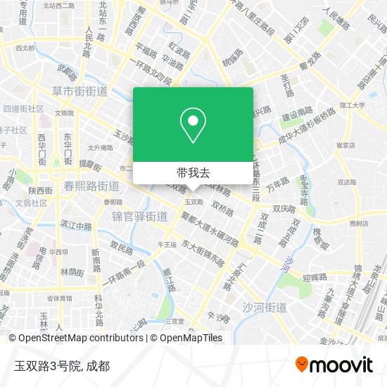 玉双路3号院地图