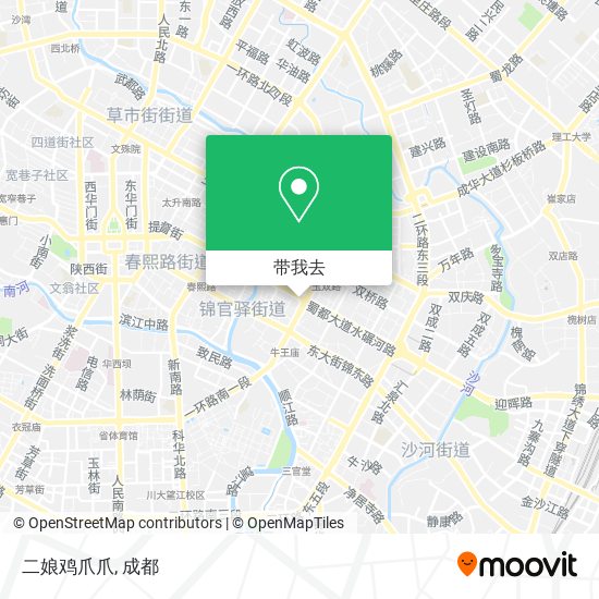 二娘鸡爪爪地图