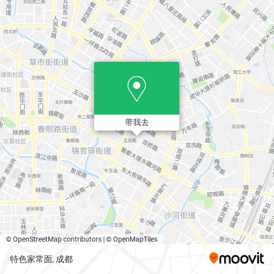 特色家常面地图