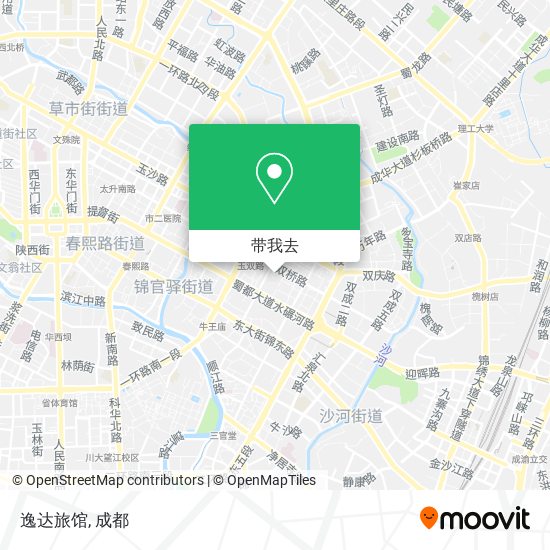 逸达旅馆地图
