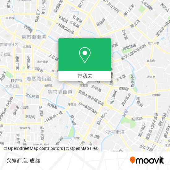 兴隆商店地图