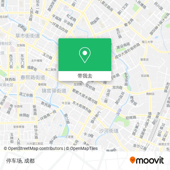 停车场地图