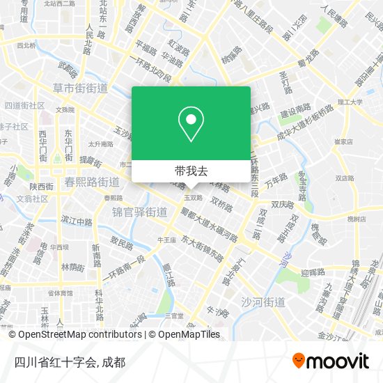 四川省红十字会地图
