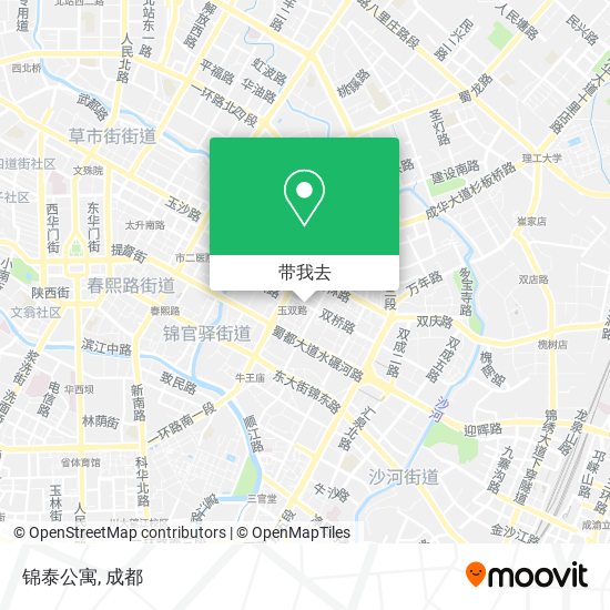 锦泰公寓地图