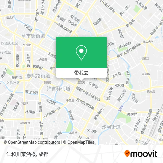 仁和川菜酒楼地图