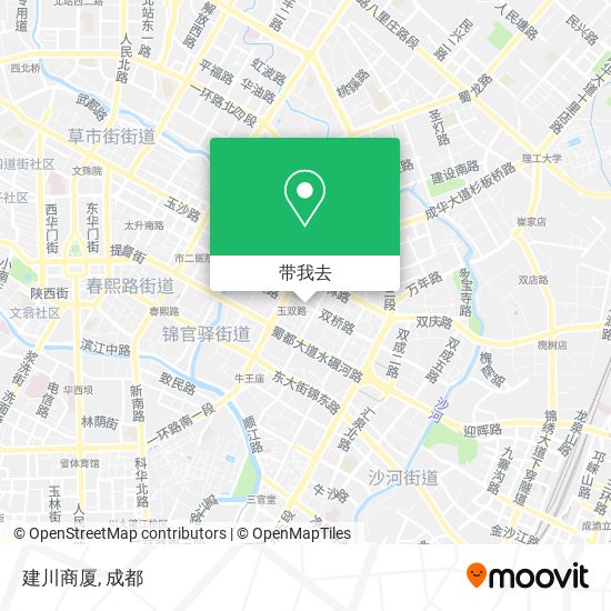 建川商厦地图