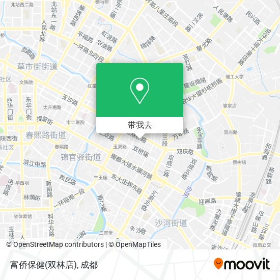 富侨保健(双林店)地图