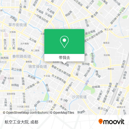 航空工业大院地图