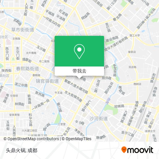 头鼎火锅地图