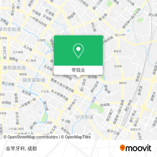 金琴牙科地图