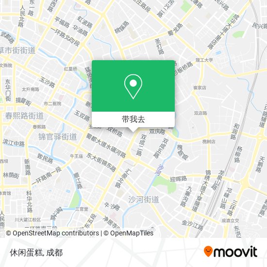 休闲蛋糕地图