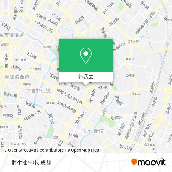 二胖牛油串串地图