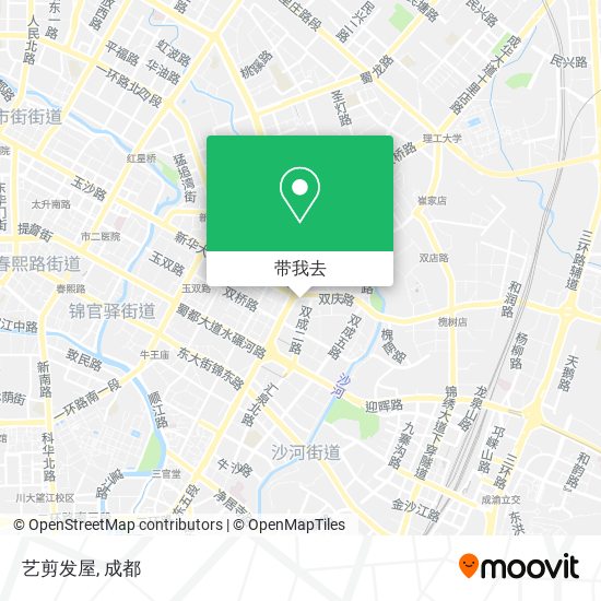 艺剪发屋地图