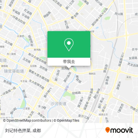 刘记特色拌菜地图